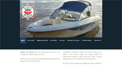 Desktop Screenshot of nauticarioparana.com.ar